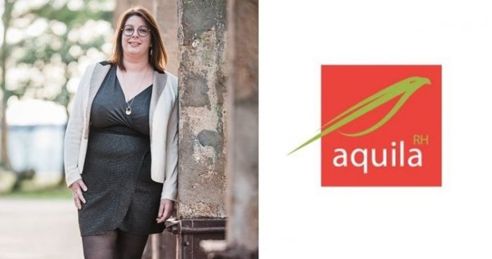 « L’entrepreneuriat c’est un mélange d’expertise métier, d’audace, de capacité d’adaptation, de prise de recul et … de folie ! », Aurore Michon (aquila RH Nantes)