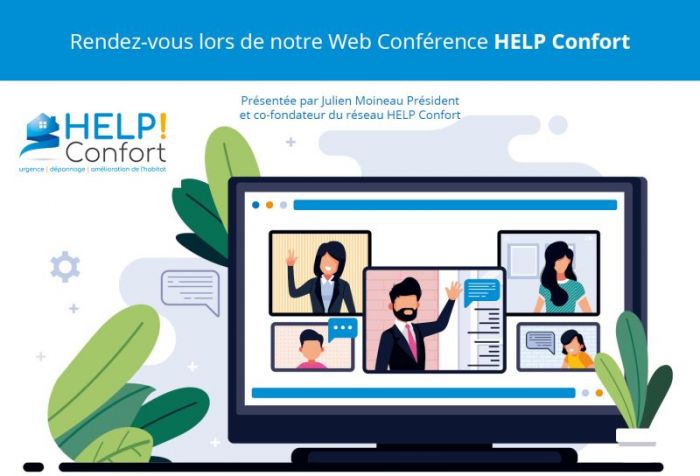 Help Confort organise sa première web conférence de l’année
