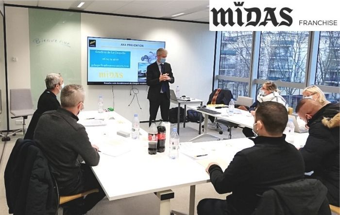 Midas encourage la montée en compétences de ses partenaires franchises