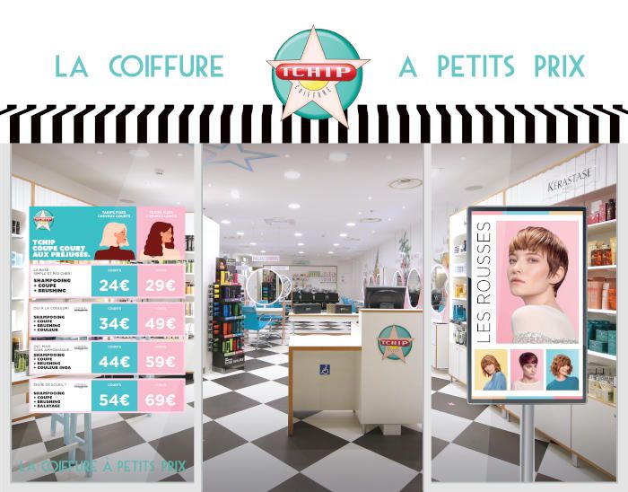 La franchise Tchip Coiffure fait évoluer son concept et devient SMART