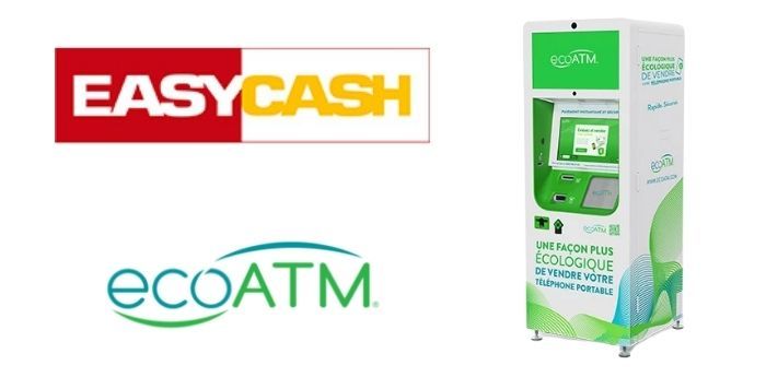 Easy Cash s'associe avec EcoATM pour déployer des bornes de reprise de smartphones en hypermarchés