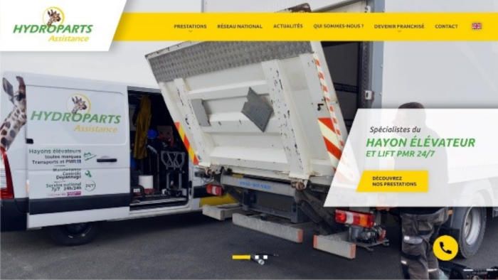 Pour ses 10 ans, Hydroparts Assistance s’offre un nouveau site internet