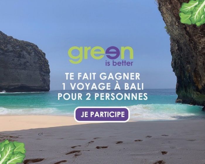 Jeu concours : Green is Better vous fait gagner un voyage pour deux à Bali !