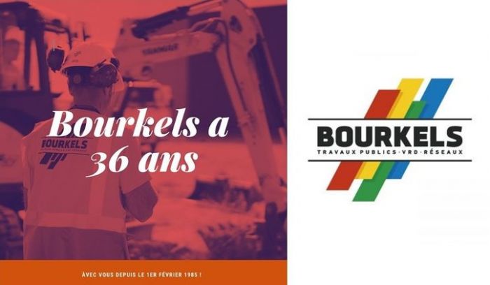 Bourkels fête ses 36 ans de présence sur le marché des Travaux Publics !