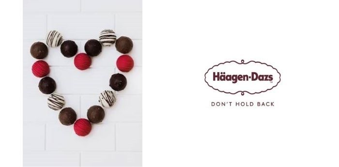 Häagen-Dazs : Les DELIGHTS, bouchées gourmandes glacées, reviennent pour la Saint Valentin !