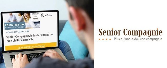 Découvrez la franchise Senior Compagnie dans le cadre d'un webinaire