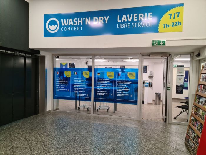 Ouverture d’une laverie libre-service Wash’n Dry à Sion