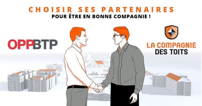 La Compagnie des Toits et l’OPPBTP deviennent partenaires