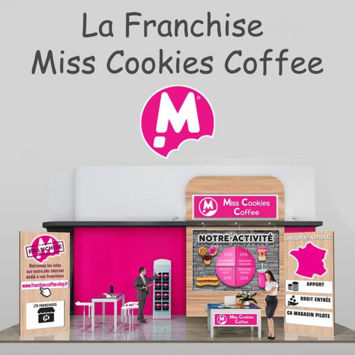 Comment Miss Cookies Coffee se positionne parmi les franchises de coffee shops et snacking ?