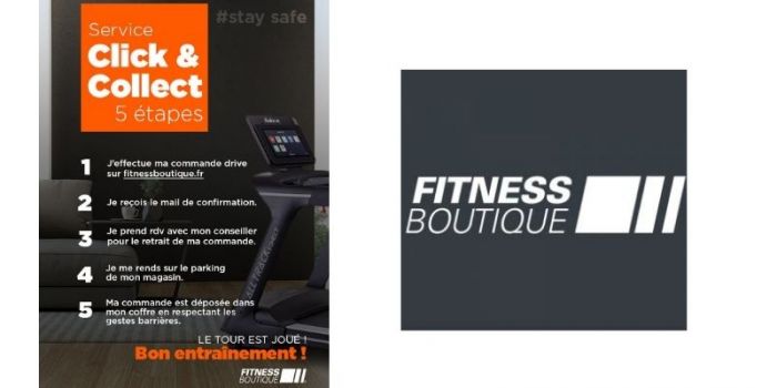 FitnessBoutique : du click and collect pour les magasins en zones confinées