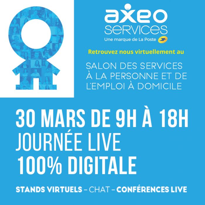 AXEO Services vous convie au Salon SAP 100% Digital le 30 Mars 2021