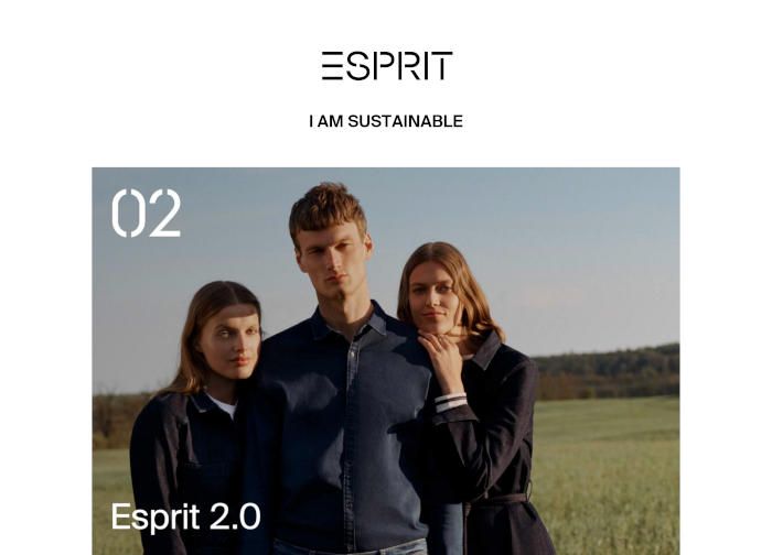 La marque-enseigne ESPRIT s’engage pour le développement durable