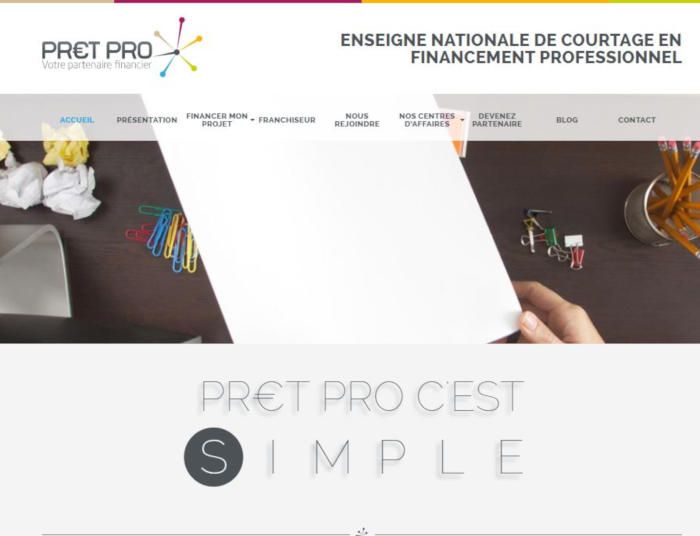 Le réseau PrêtPro.fr s’appuie sur des partenaires locaux