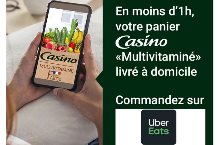 Franprix : le Groupe Casino et Uber Eats s’unissent pour livrer les Français