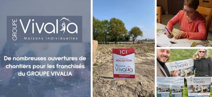 Les ouvertures de chantiers se multiplient au sein du réseau Maisons Vivalia