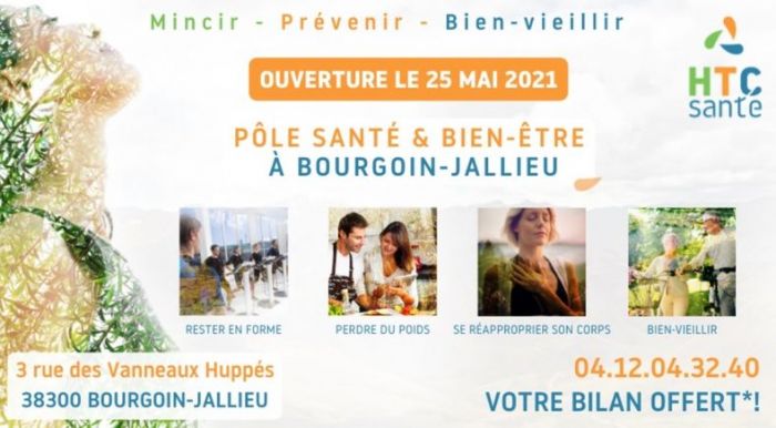 HTC Santé Bourgoin Jallieu : nouvelle ouverture pour la franchise santé et bien-être