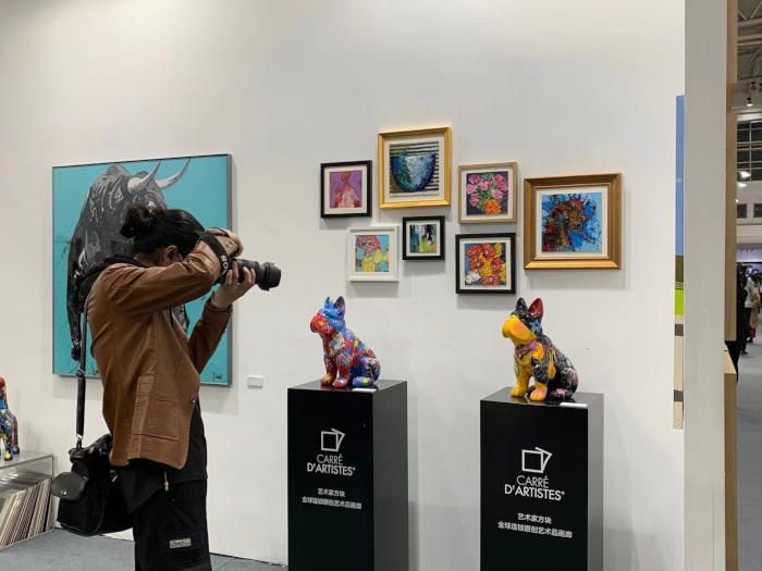 La franchise Carré d’Artistes était présente au salon Art Beijing 2021