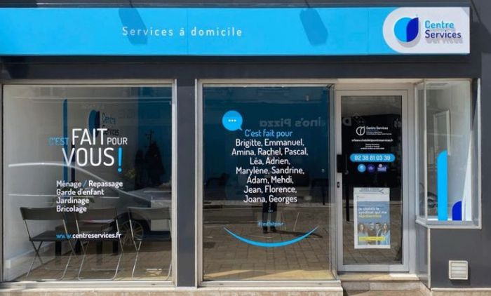 Remise à neuf de l’agence Centre Services d’Orléans