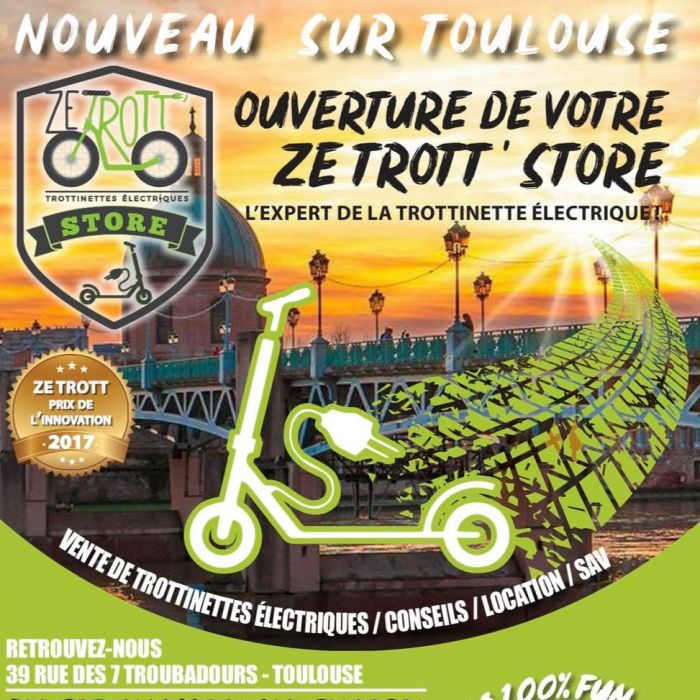 Ouverture d’une franchise ZE Trott’ store à Toulouse