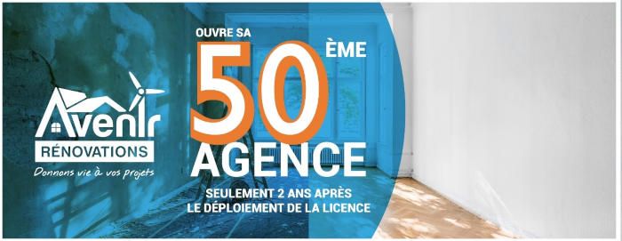 L’enseigne Avenir Rénovations ouvre sa 50e agence
