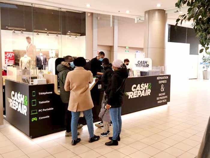Cash and Repair accueille ses clients à nouveau