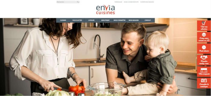 Envia Cuisines performe en avril grâce à un parcours d’achat digitalisé