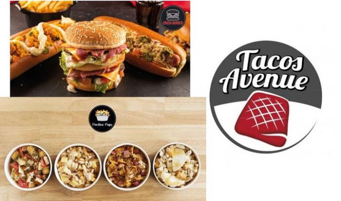 Poutine Pop's et Crush Burger : les deux nouvelles marques virtuelles de Tacos Avenue