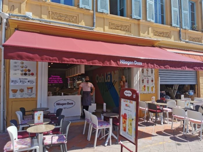 Une nouvelle boutique Häagen-Dazs à Nice