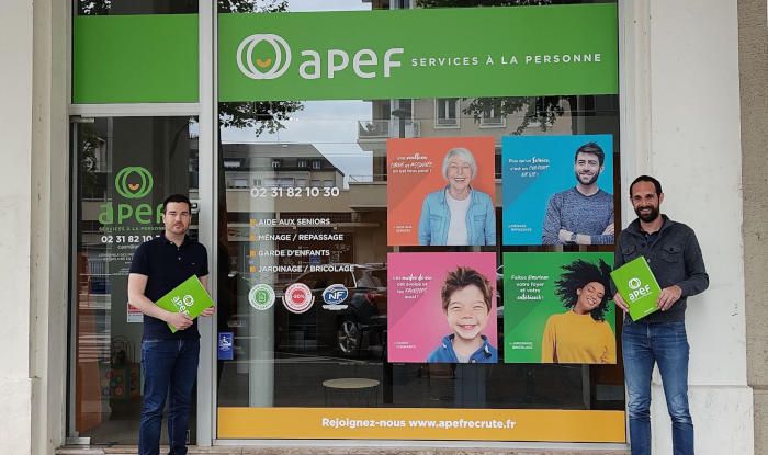 Deux multifranchisés APEF ouvrent une nouvelle agence à Caen