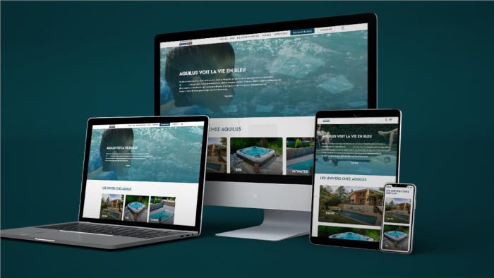 Aquilus Piscines et Spas dévoile son nouveau site internet