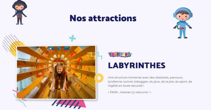 Youpi Parc lance son nouveau site avec système de réservation en ligne