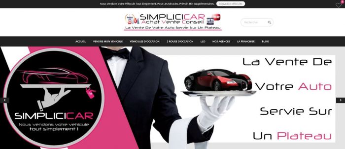 Simplici Car dévoile son nouveau site web