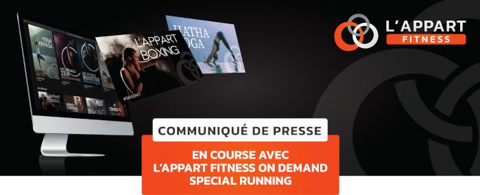 L’Appart Fitness lance des cours running On Demande