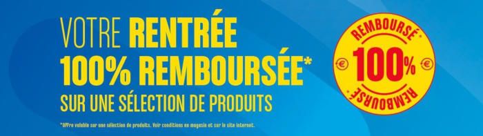 Pour la rentrée Bureau Vallée relance l’opération « Souriez c’est remboursé »