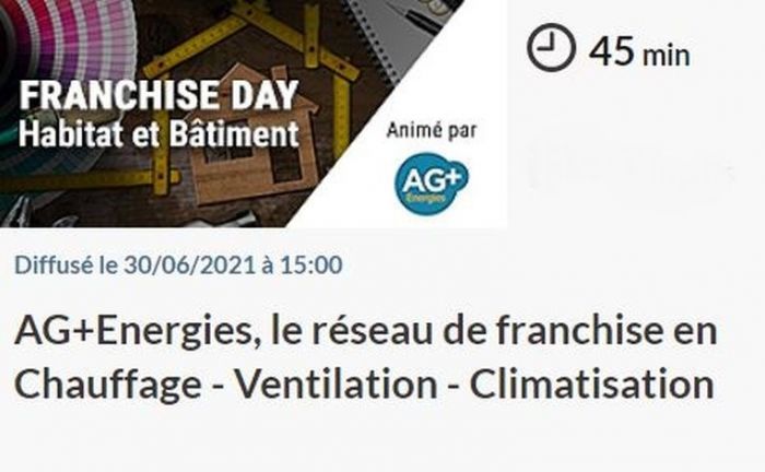 « Franchise Day va m’aider à faire connaître mon jeune réseau spécialisé dans le confort thermique ! », Grégory Armengaud (AG+ Energies)