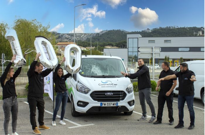 Le réseau de lavage auto CosmétiCar atteint les 100 agences !