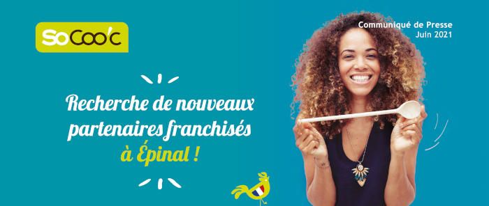 SoCoo’c recrute des franchisés pour une implantation à Epinal