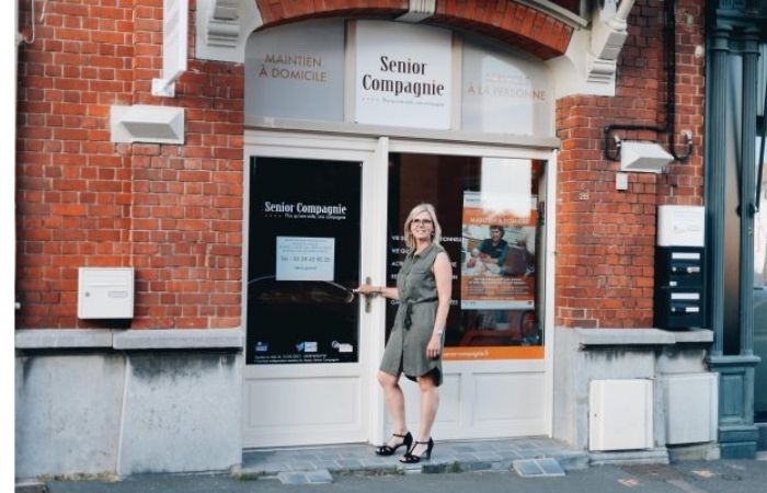 "Je me suis tout de suite sentie à l’aise avec Senior Compagnie" Véronique Dumortier, franchisée à Bailleul