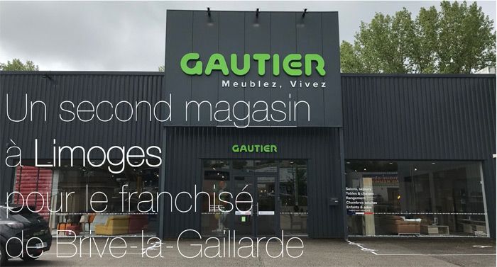 Un multifranchisé Gautier ouvre son deuxième magasin à Limoges