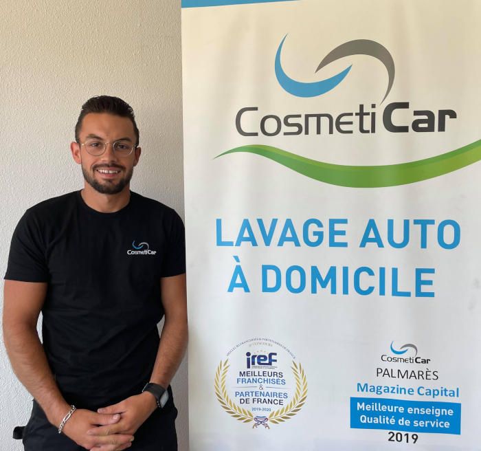 Un ancien mécanicien lance son activité Cosméticar sur le secteur Tours-Nord