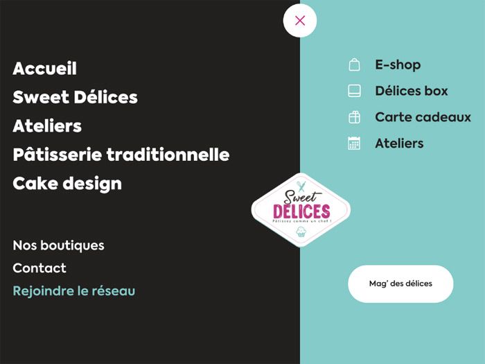 Le site internet de la franchise Sweet Délices fait peau neuve