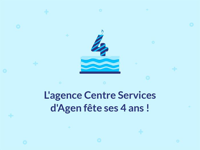 L’agence franchisée Centre Services d’Agen fête son quatrième anniversaire