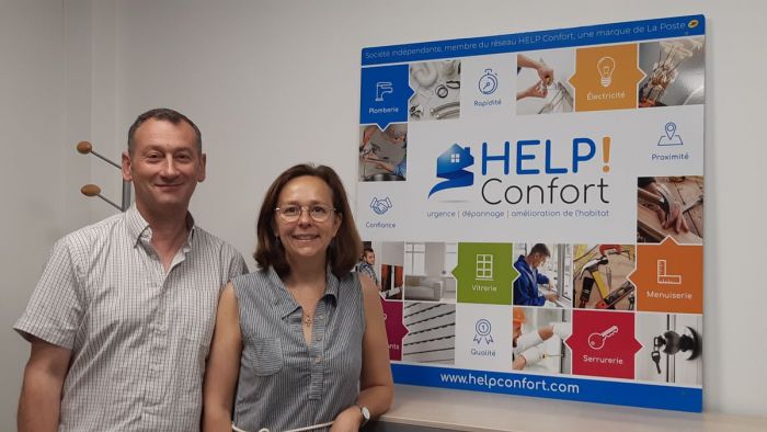 Un couple de franchisés ouvre une agence Help Confort à Meaux