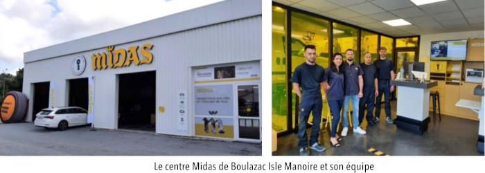 Midas ouvre un nouveau centre auto à Boulazac-Isle-Manoire (24)