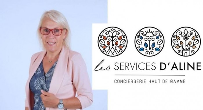 « J’ai choisi de devenir franchisée Les Services d’Aline car ce sont les leaders dans le domaine de la conciergerie haut de gamme », Corinne Rabié