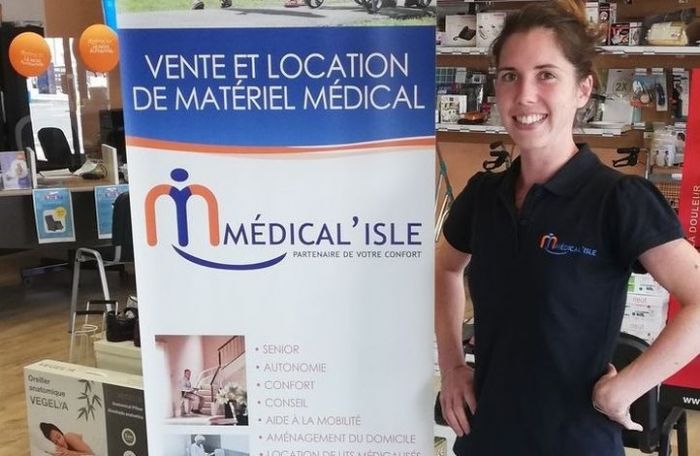 « Mon âge, 24 ans, n’a pas du tout été un frein pour créer mon entreprise ! » Sara Candotto (franchisée Médical’Isle Toulouse)