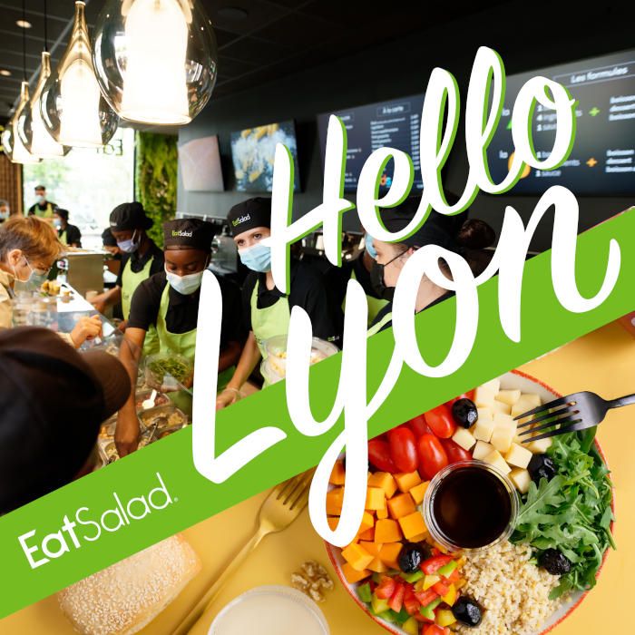 Eat Salad vient d’ouvrir deux nouveaux restaurants à Lyon