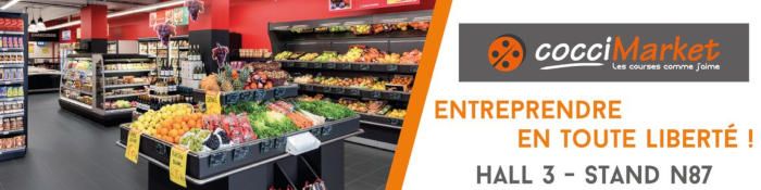 L’enseigne Coccimarket sera présente au salon Franchise Expo Paris 2021