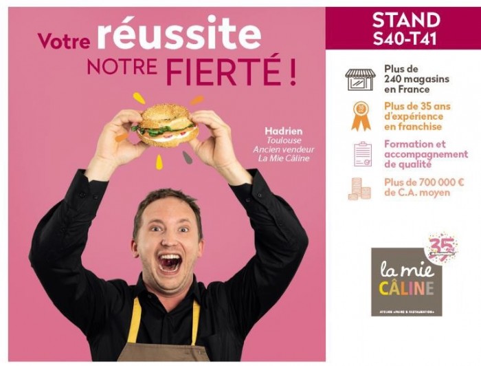 Retrouvez La Mie Câline au salon Franchise Expo Paris 2021