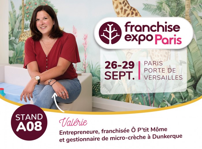 Première participation à Franchise Expo pour le réseau Ô P'tit Môme